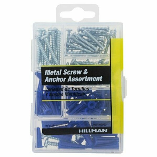 Hillman Screw and Anchor Kit 130201
